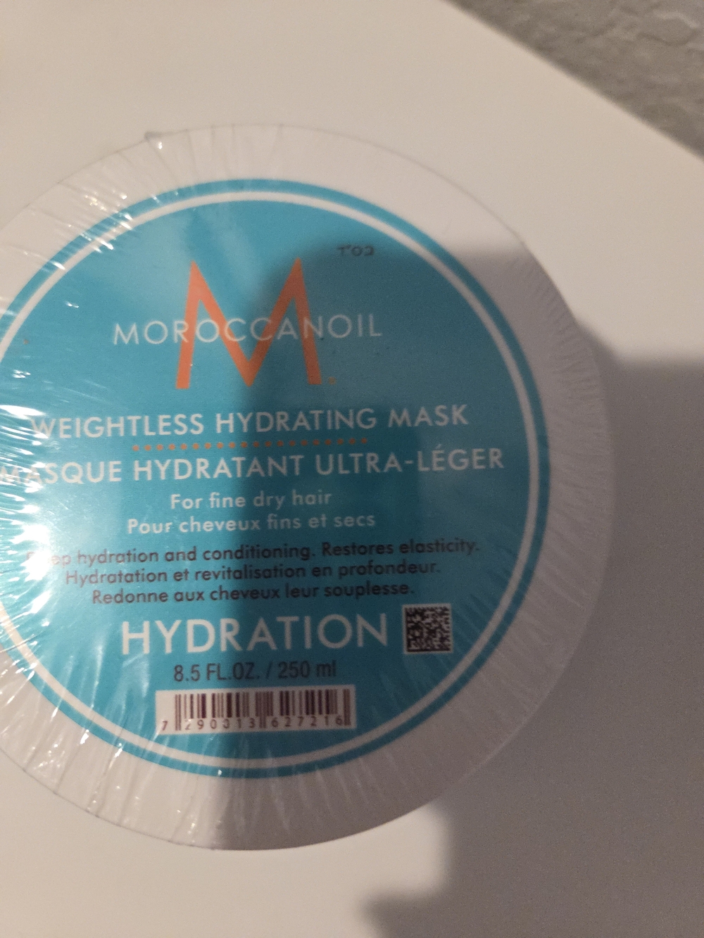 Moroccanoil Weightless Hydrating Mask - Turquoise with Orange Logo